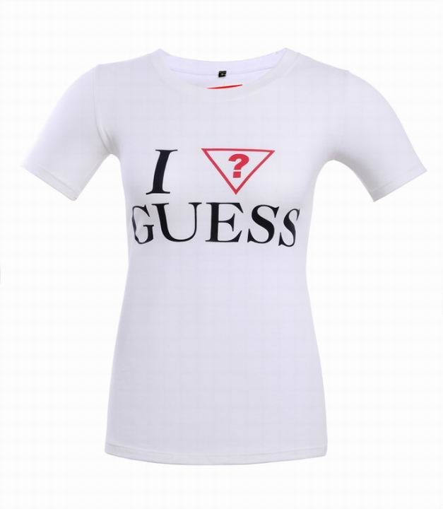 Guess short round collar T woman S-XL-002